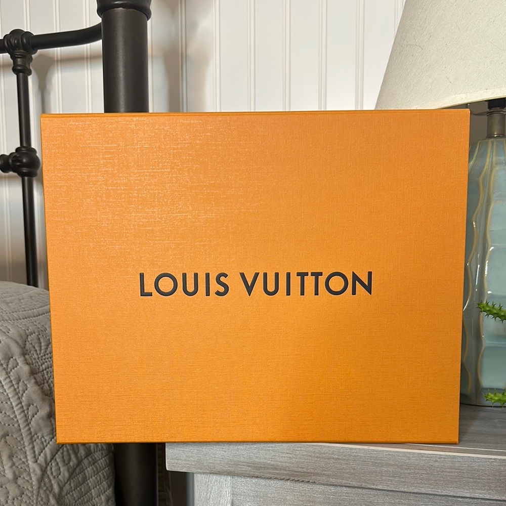 Louis Vuitton Vibrant Orange Accent Box